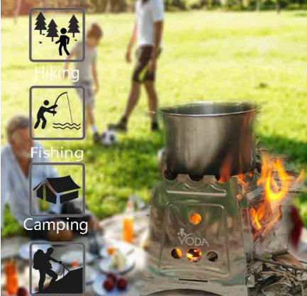 VODA™️ CAMP STOVE VDCS155 VODA SHOP