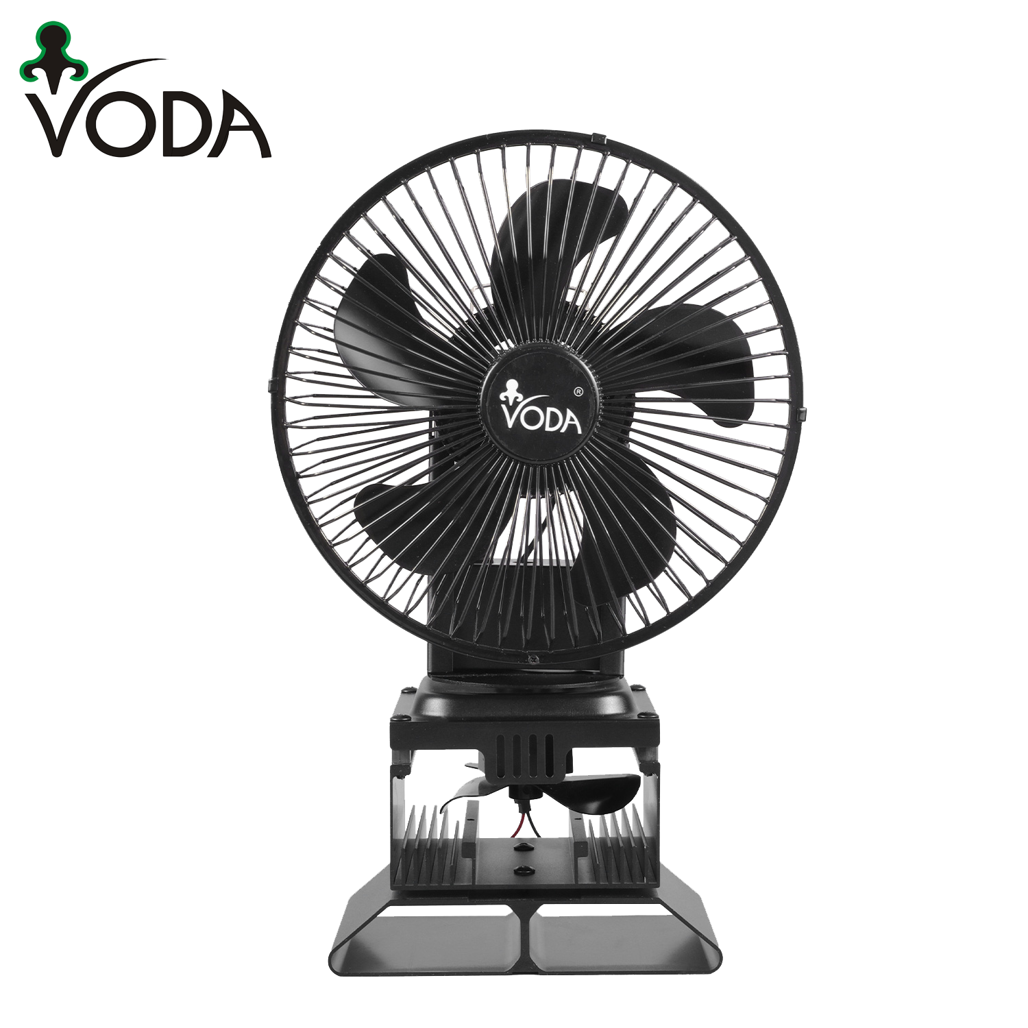 New Arrival Safety Heat Powered Oscillating Stove Fan with Shell Protection VDSF695RB VODA SHOP