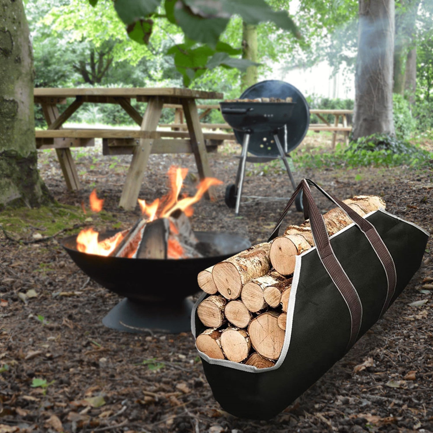 Voda Fire Wood Carrying Holder Bag VODA SHOP