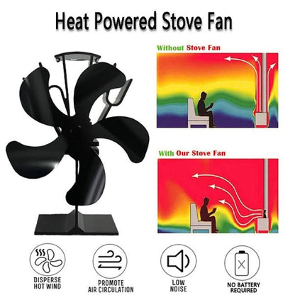 5 BLADE STOVE FAN VDST615S VODA SHOP