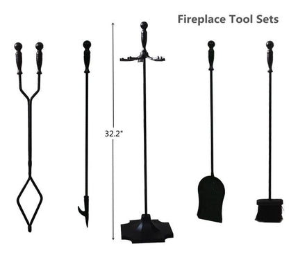 VODA™️ FIREPLACE TOOLS SET VDTS205BL VODA SHOP